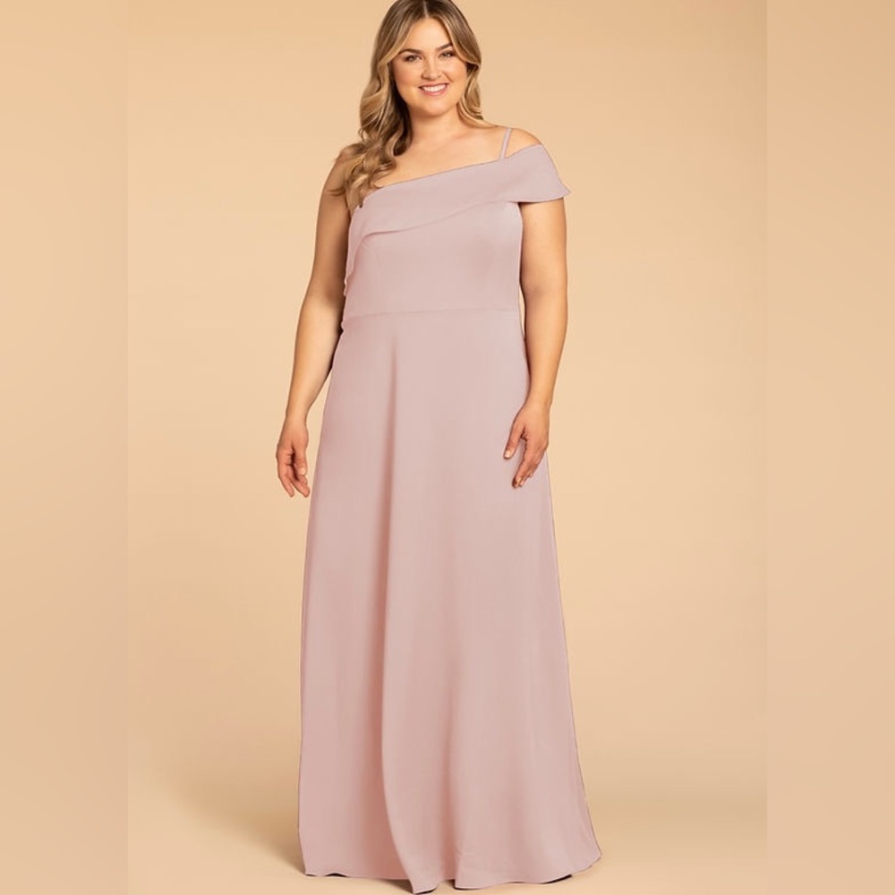 Hayley Paige Occasions. Size Inclusive Style# W914 Sz.22 Cashmere